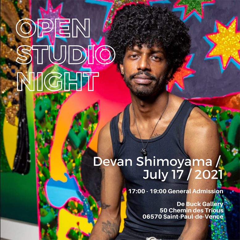 Devan Shimoyama Open Studio