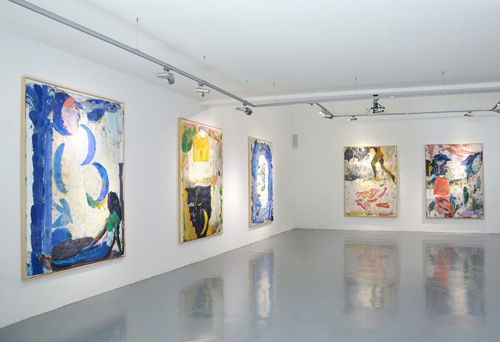 Installation view of Gommaar Gilliams: If You Were Dreaming.
