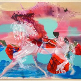 Artist Emilie Stark-Menneg, Strawberry Unicorn, 2022
