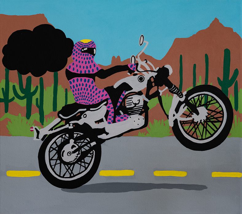 Sheena Rose, Second Wish, 2022, Acrylic on canvas 18 x 20 inches | 45.7 x 50.8 cm