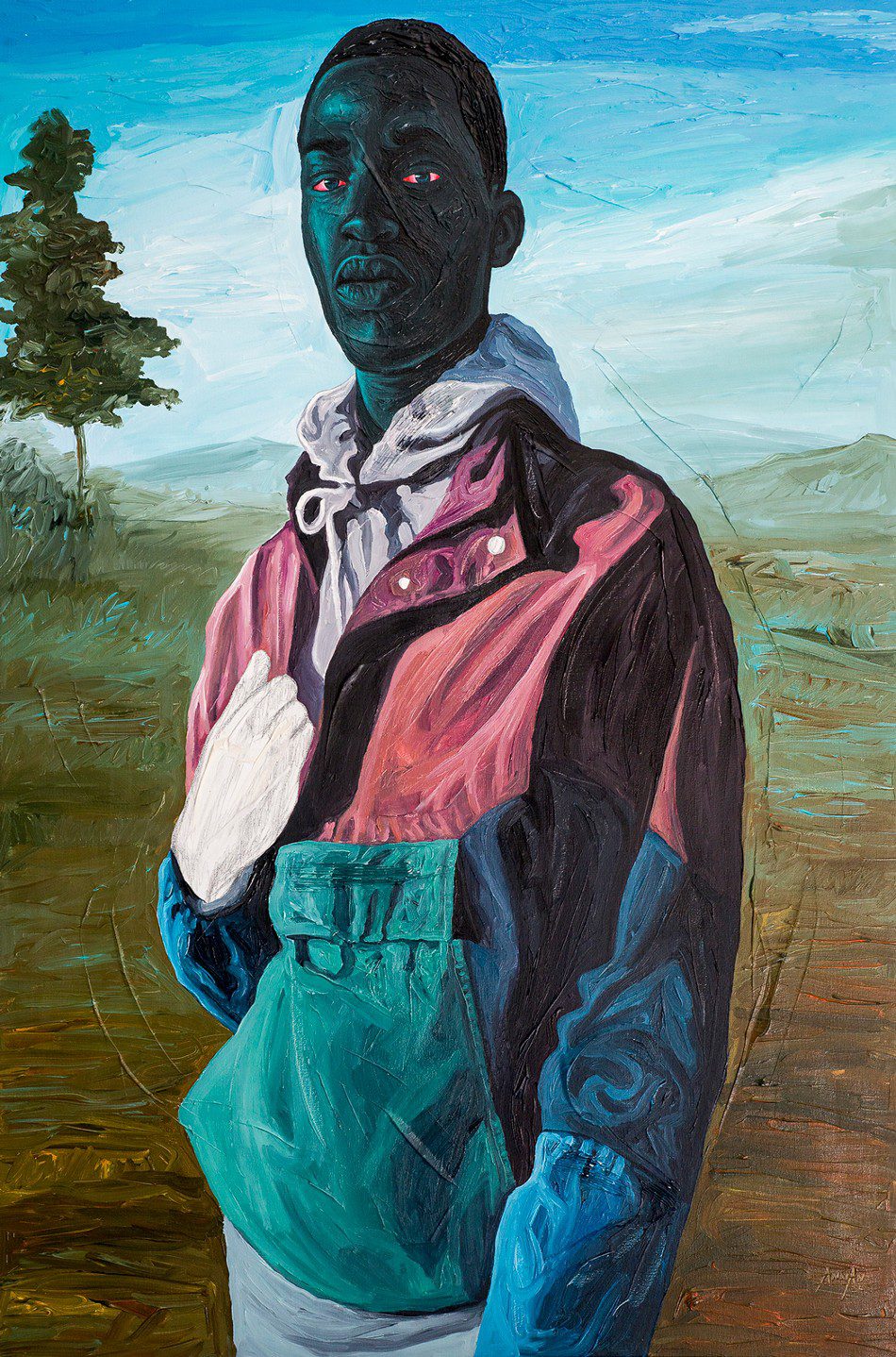 Annan Affotey, Tall as Tree, 2022