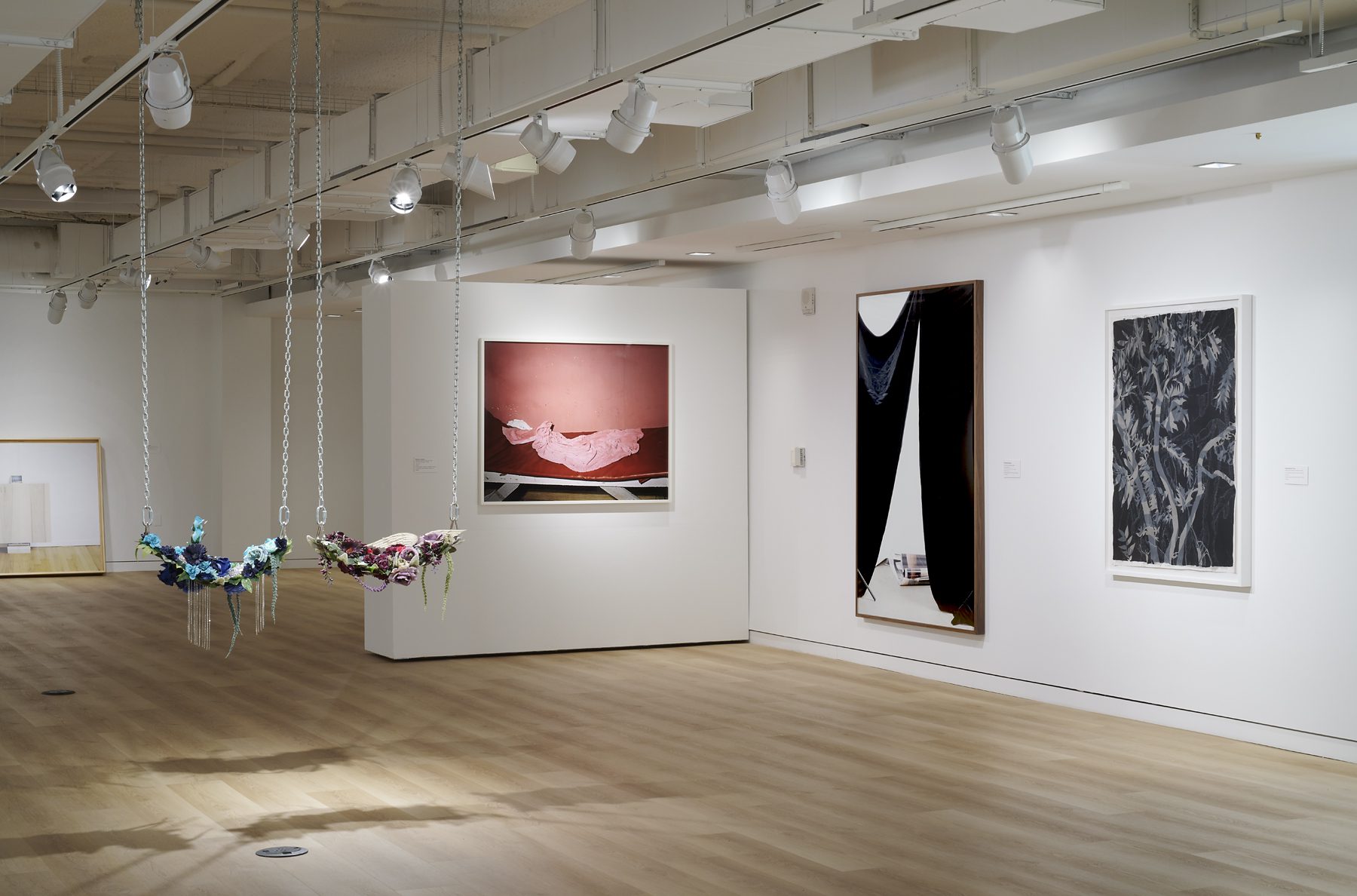 Devan Shimoyama's works in Elegies: Still Lifes in Contemporary Art