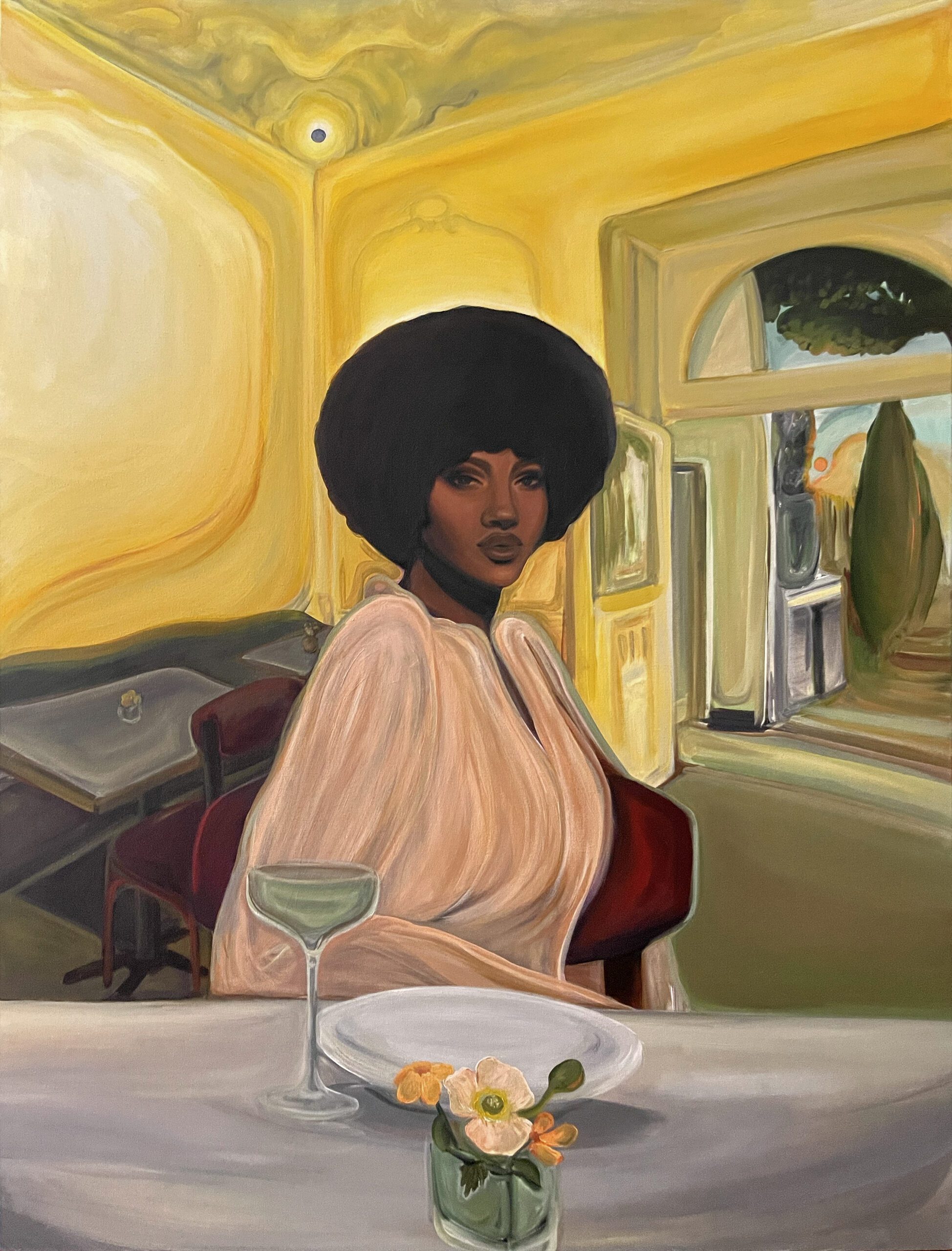 Megan Gabrielle Harris, Lunch at Blanco Colina, 2022