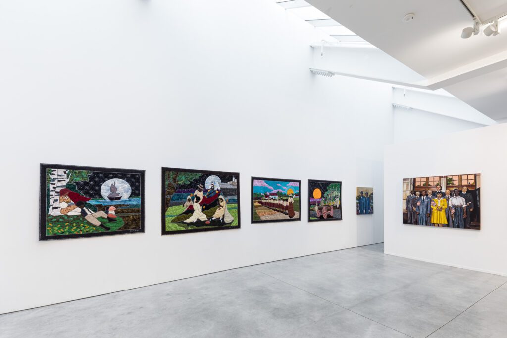 Installation view of Stephen Towns: Glimpses of Americana