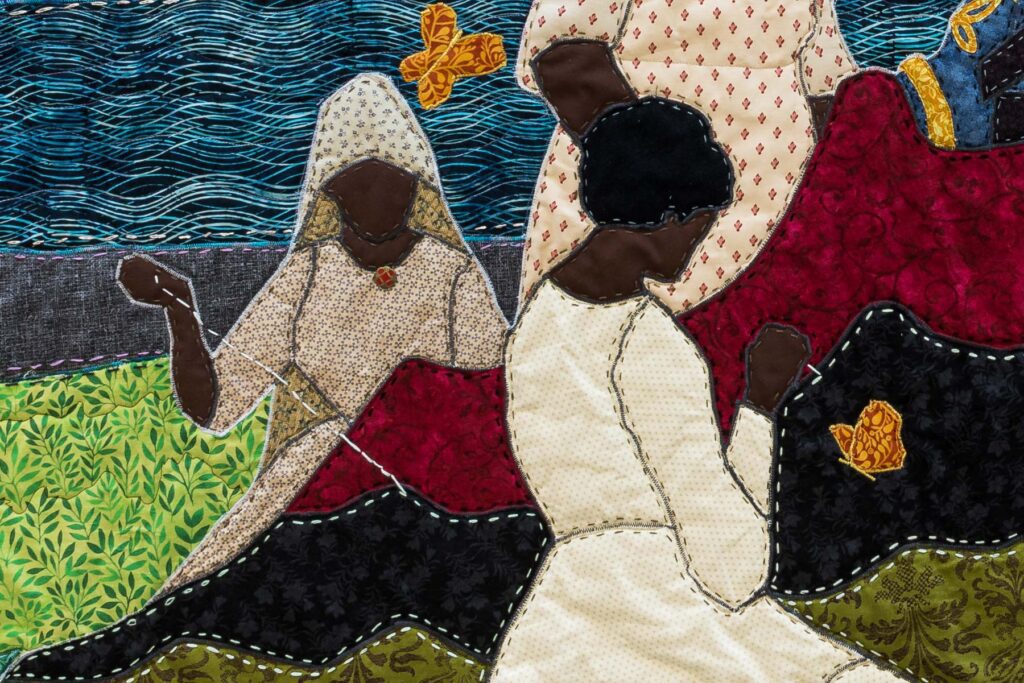 Detail of Stephen Towns, Marcus Garvey, 2021