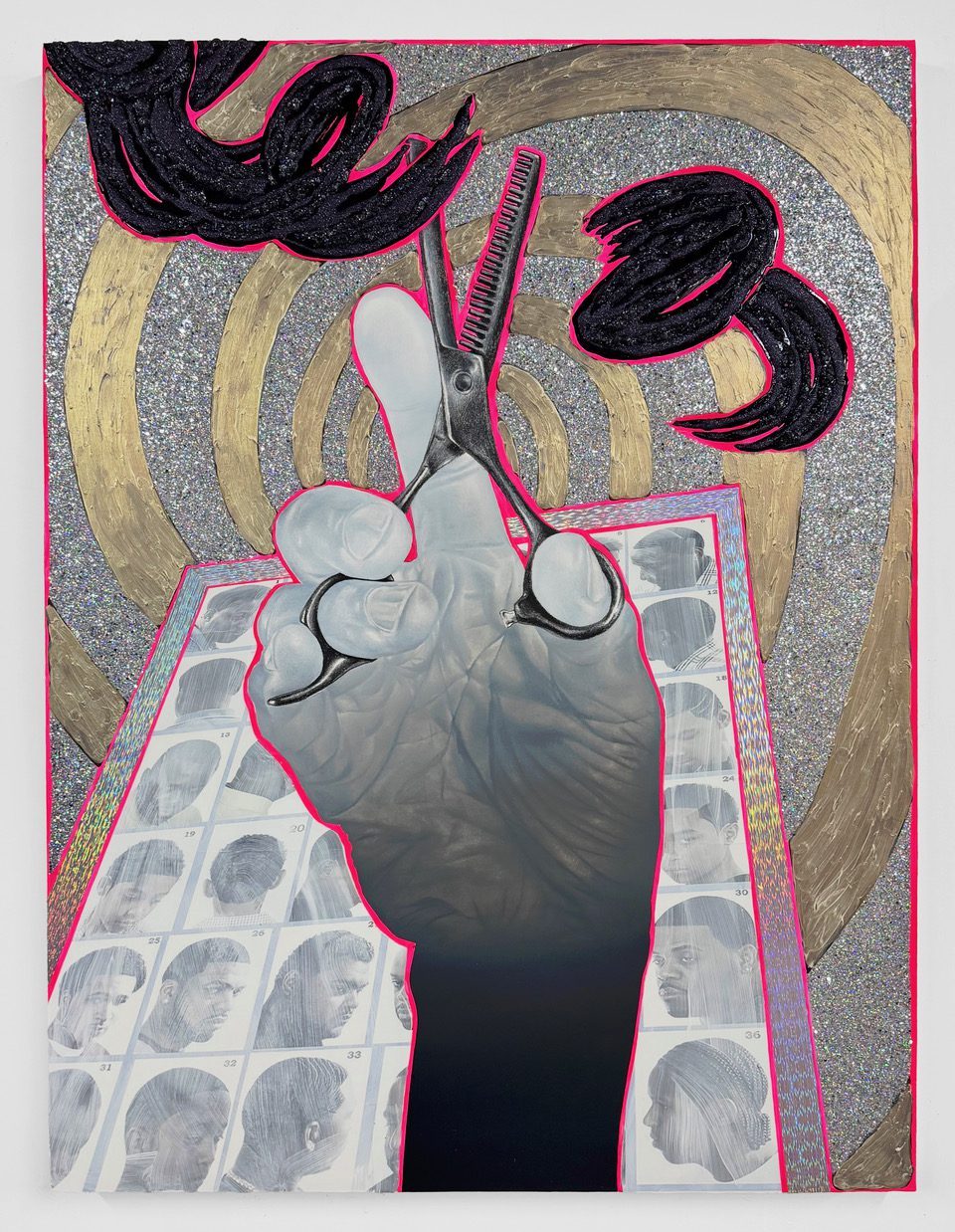 Devan Shimoyama, Spiral Snip, 2025