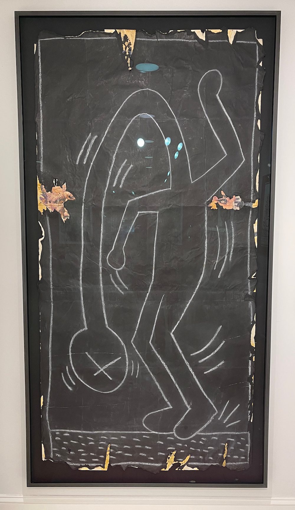 Keith Haring, Untitled, Subway Drawing (Bent Head), ca. 1980-1985