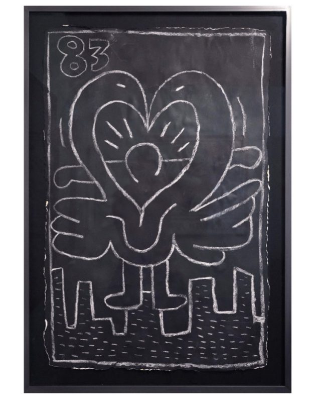 Untitled, Subway Drawing (The Kutztown Connection), 1983