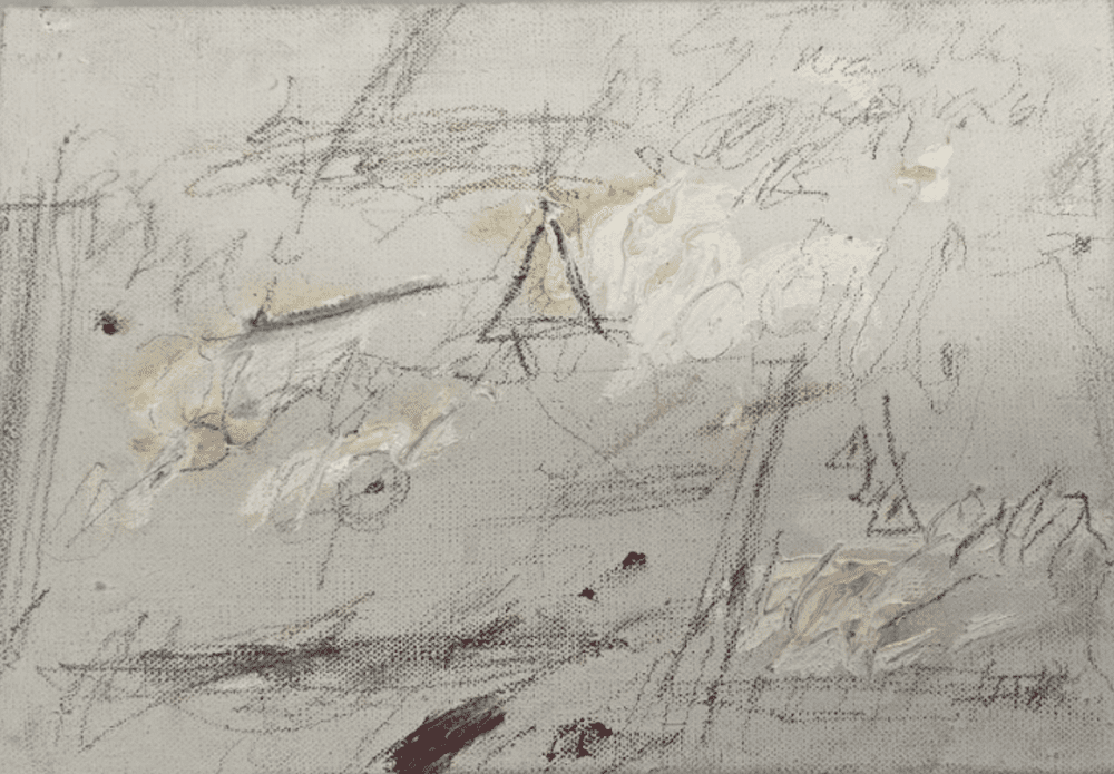 Cy Twombly, Untitled (Roma period), 1961